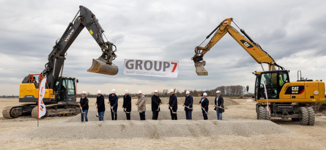 60.000 m²-Logistikcenter von Group7 begeht Spatenstich